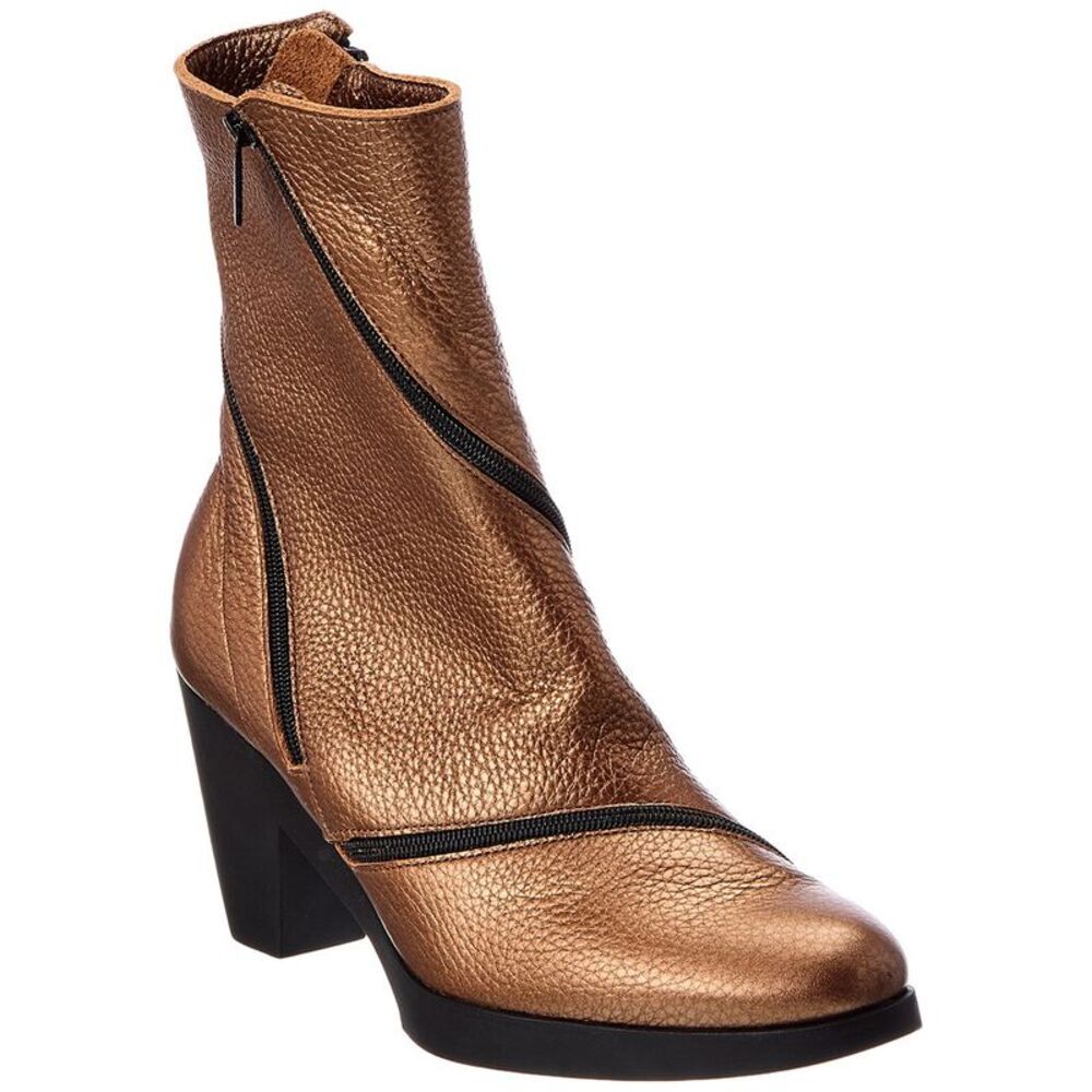 Arche Divzyp Leather Boot, Gold